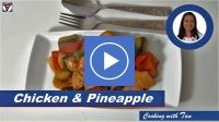 thumbnail for chicken and pineapple video link